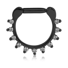16 Gauge | 6mm Devils Eclipse Septum Clicker