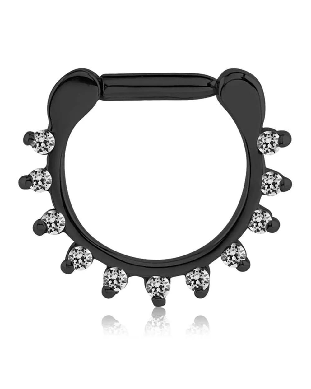 16 Gauge | 6mm Devils Eclipse Septum Clicker