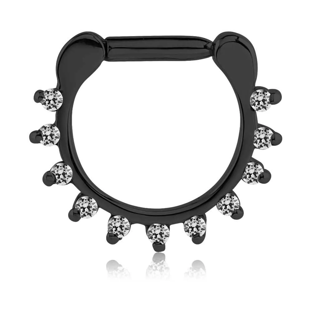 16 Gauge | 6mm Devils Eclipse Septum Clicker