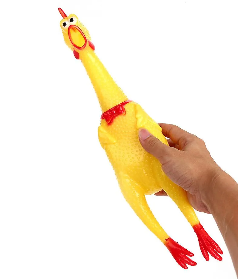 2Pcs L Children adult pet toy decompression funny screaming chicken screaming chicken AZ22964