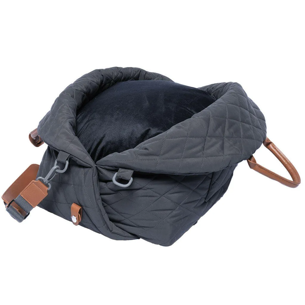 4 Cats & Dogs Mew Mew Car Bed, 17.3x13.4"
