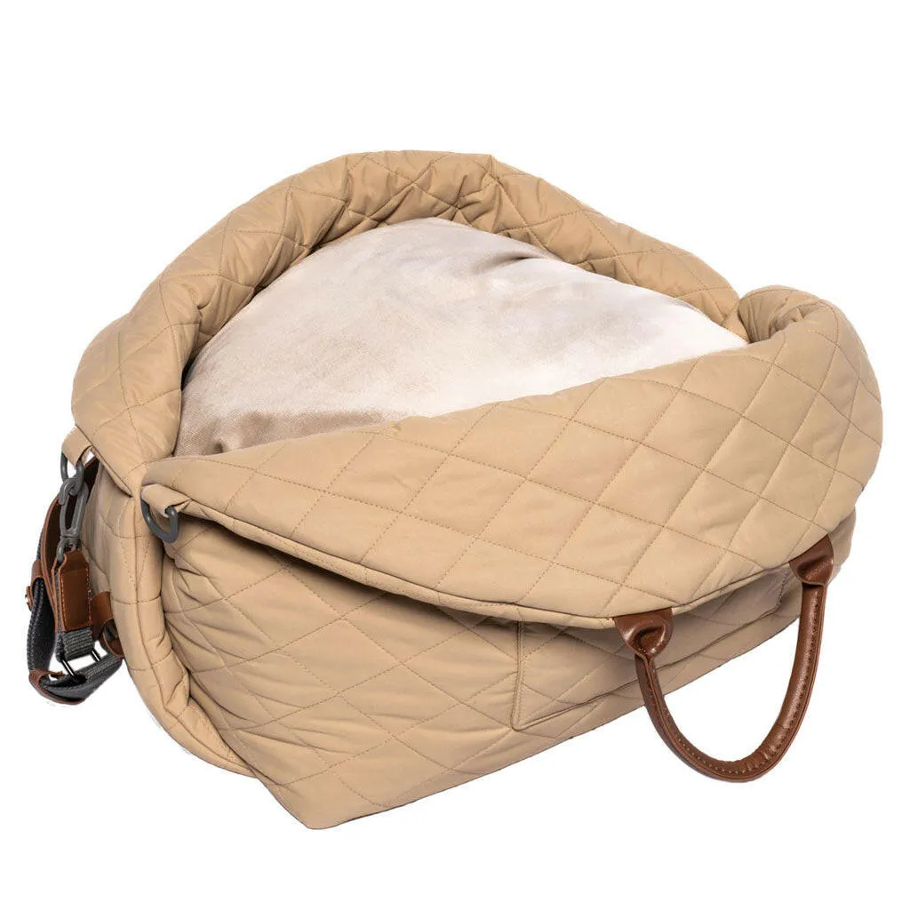 4 Cats & Dogs Mew Mew Car Bed, 17.3x13.4"