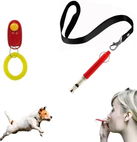 Adjustable Dog Whistle and Clicker