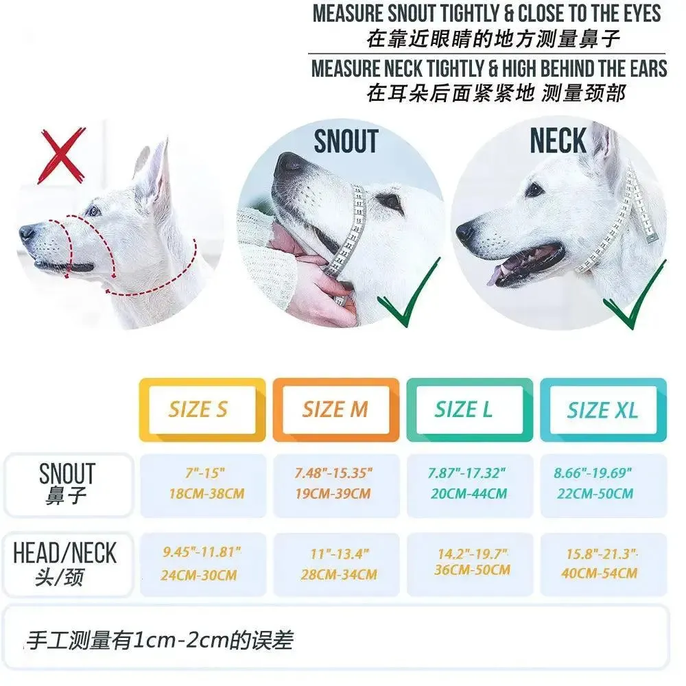 Anti-Barking, Anti-Bite, Explosion-Proof Dog Muzzle