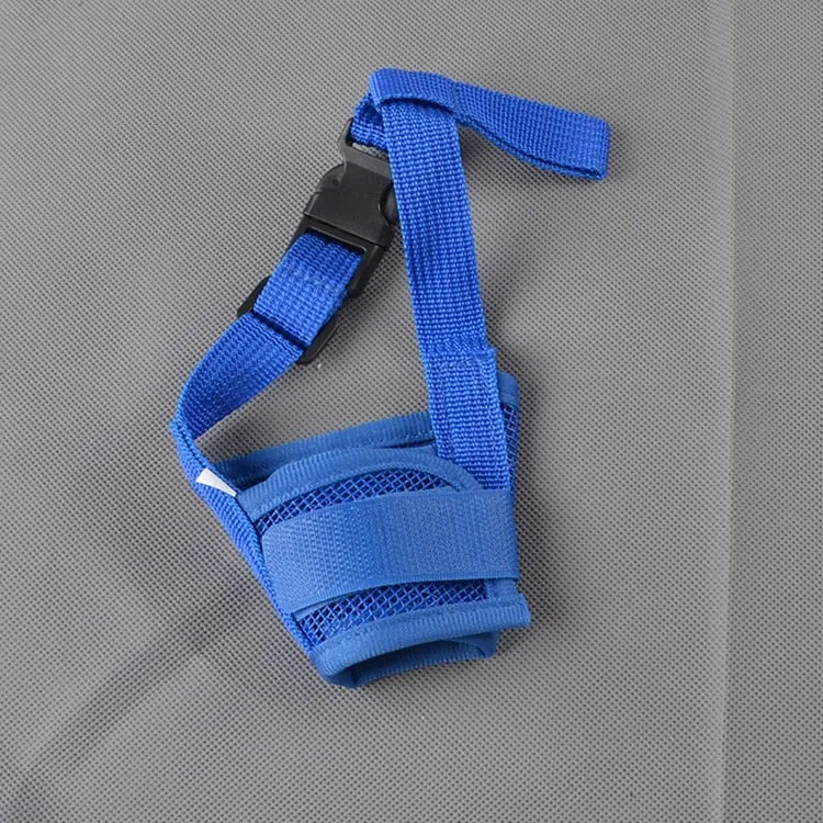 Anti Barking Dog Muzzle For Small -XXLarge Dogs Adjustable Mesh Breathable Pet Mouth Muzzles For Dogs Nylon Straps Dog Accessories