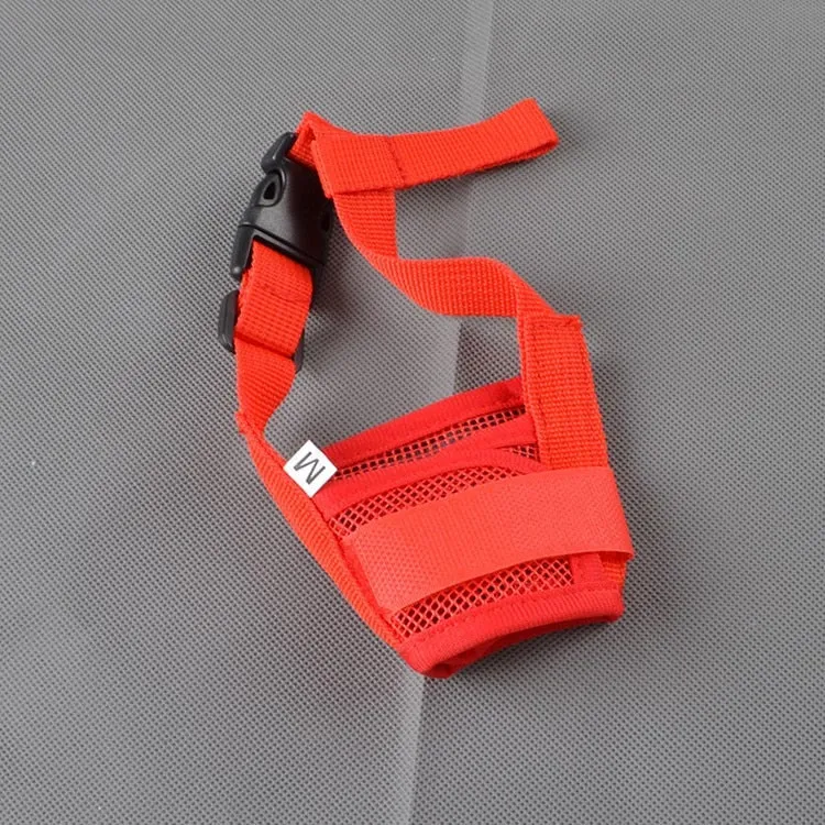 Anti Barking Dog Muzzle For Small -XXLarge Dogs Adjustable Mesh Breathable Pet Mouth Muzzles For Dogs Nylon Straps Dog Accessories