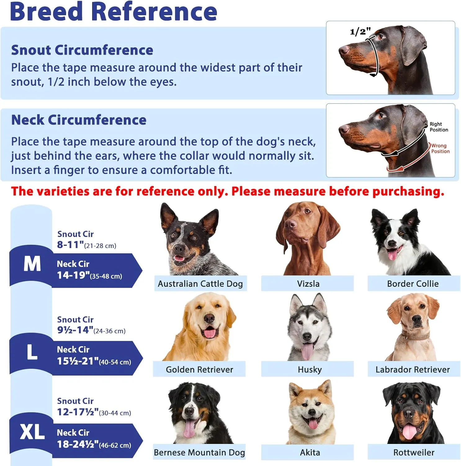 BARKLESS Soft Dog Head Collar, Patented Padded No Pull Head Halter, Training Nose Leash with Safety Link for Medium Large Dogs, Adjustable Muzzle Leash, Easy Control for Walking(Blue, XL)