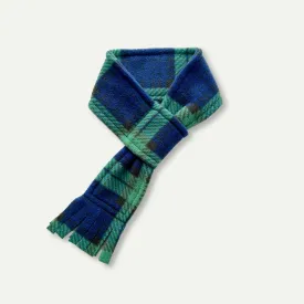 Blue & Green Clifton Highland Tartan Fleece Pet Scarf