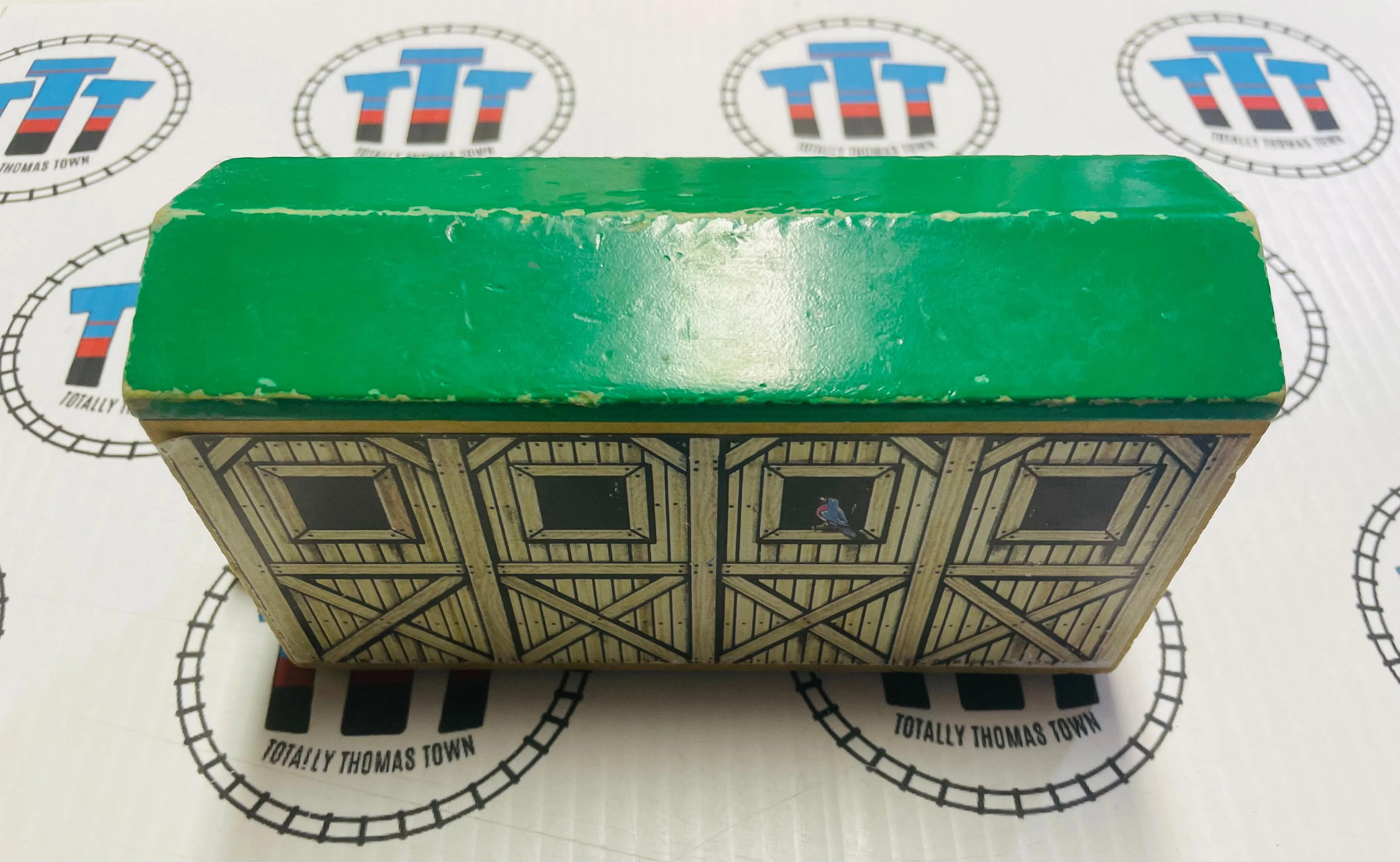 Bluebird Tunnel Clickity Clack Fair Condition Wooden - Used