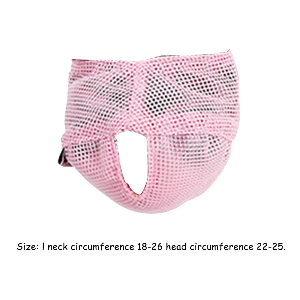 Breathable Cat Muzzle Mask Cover For Pet Kitten Anti-Scratch Bite Grooming Bath Etc.