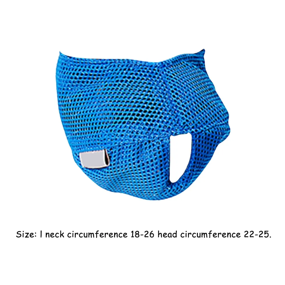 Breathable Cat Muzzle Mask Cover For Pet Kitten Anti-Scratch Bite Grooming Bath Etc.