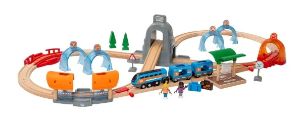 BRIO Smart Tech Sound Action Tunnel Travel Set 33972