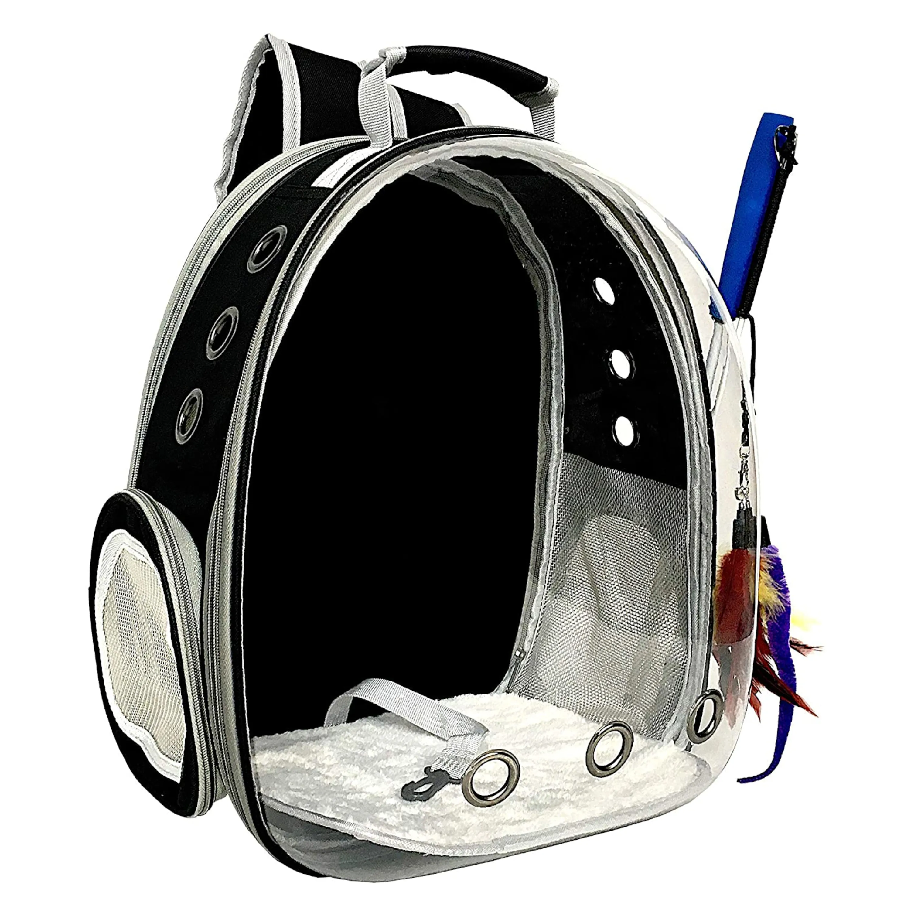 Bubble Backpack Small Dog/Cat Carrier - Bonus Wand