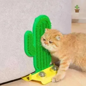 Cactus Design Cat Hair Scrubber Corner Tickle Toy