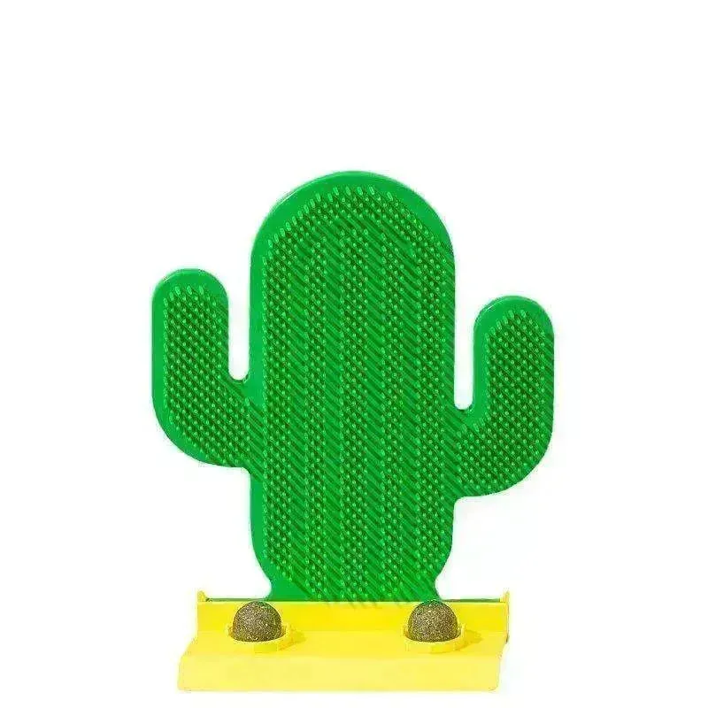 Cactus Design Cat Hair Scrubber Corner Tickle Toy
