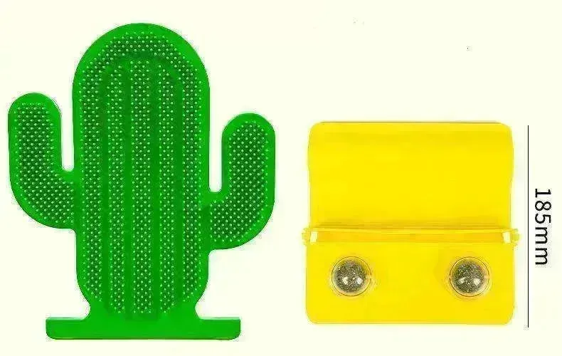 Cactus Design Cat Hair Scrubber Corner Tickle Toy