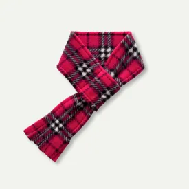 Cerise Pink Highland Tartan Fleece Pet Scarf