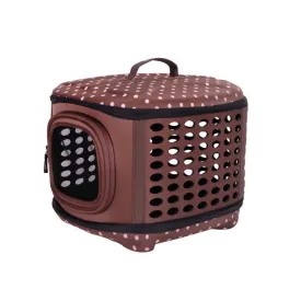 Collapsible Traveling Hand Carrier - Brown