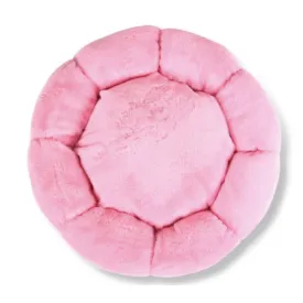 Dog Bed | Round Bed-Super Soft Fur all over | Pet Bedding