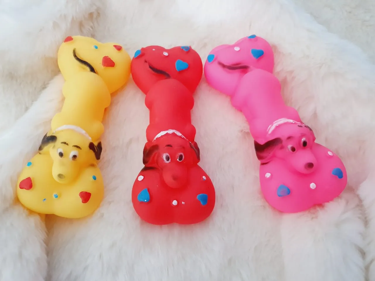 Dog Bone Squeaky Toy
