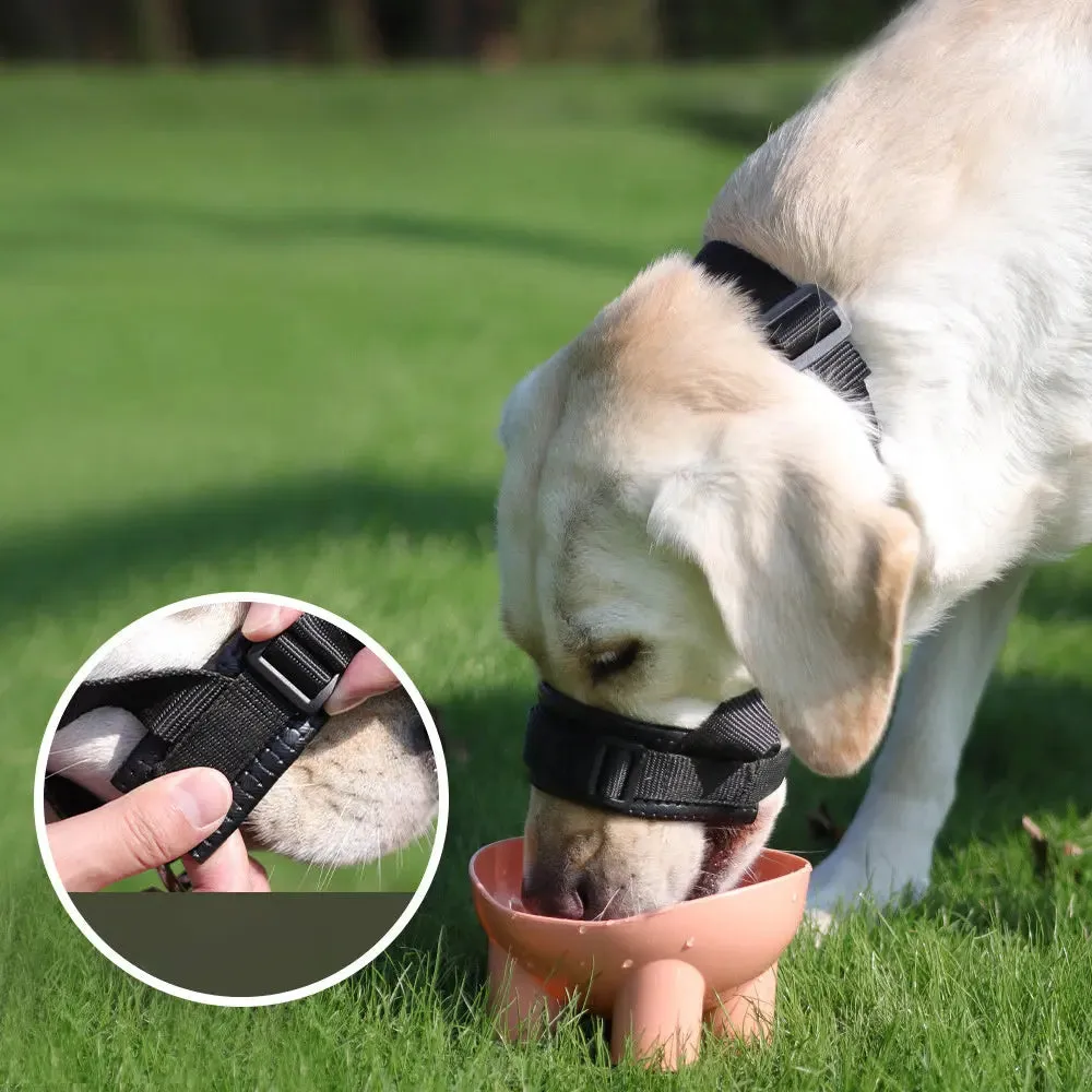 Dog Muzzle Adjustable Anti-bite Anti-barking