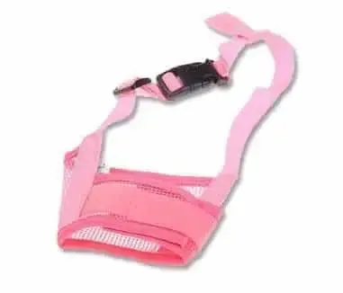 Dog MuzzleMagic Sticky Pet Nylon Mesh  Cover