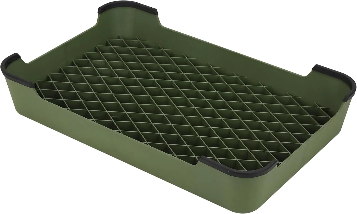 Dog Training Place Board - Durable Hunting Dog Training Platform - Non-Skid Surface and Nonslip Feet - Stackable, Portable Agility Platform - Modern Puppy Trainer Equipment (Green)