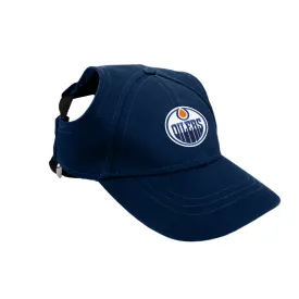 Edmonton Oilers Pet Baseball Hat