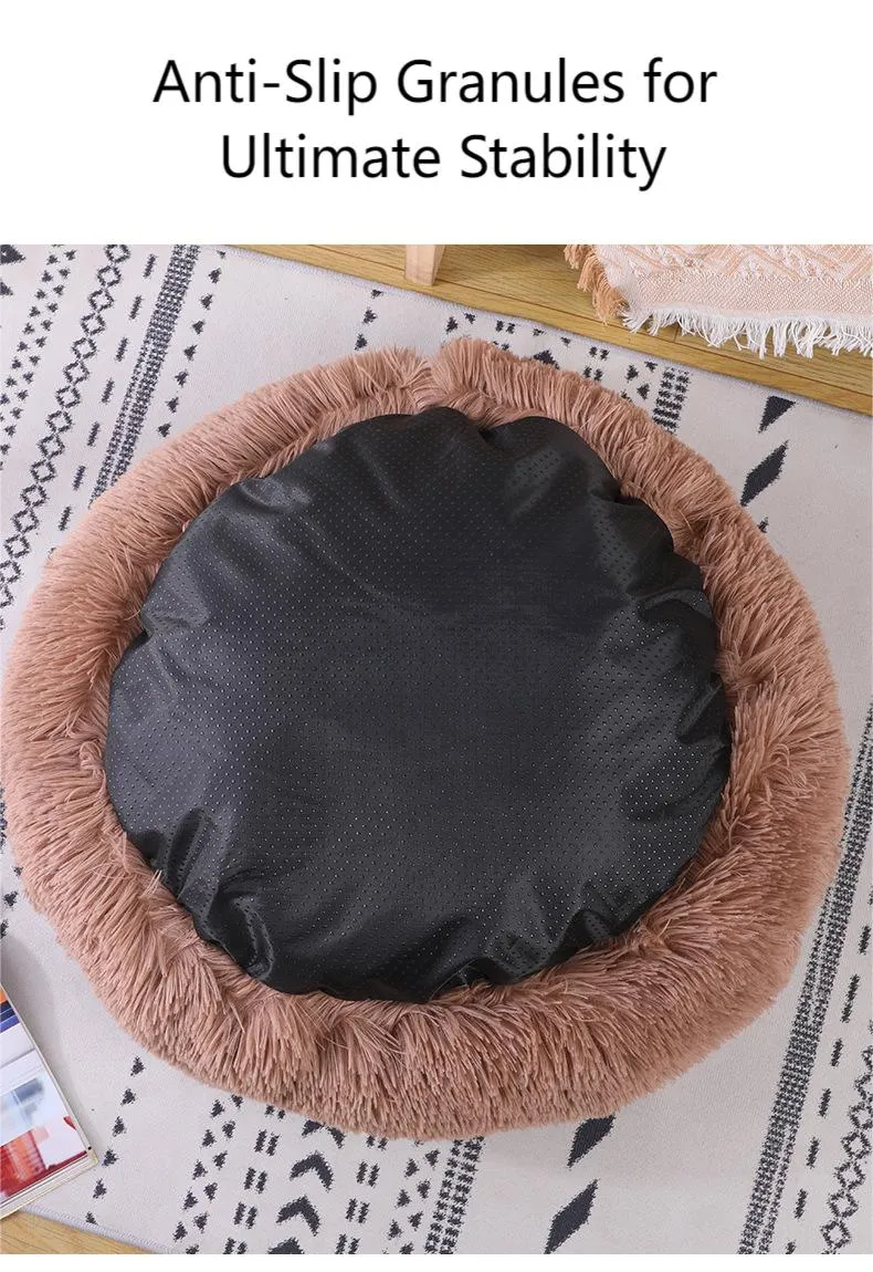 Enclosed Design –Winter Pet Bed with Cover, Warm, Cozy, and Semi For Your Furry Friend