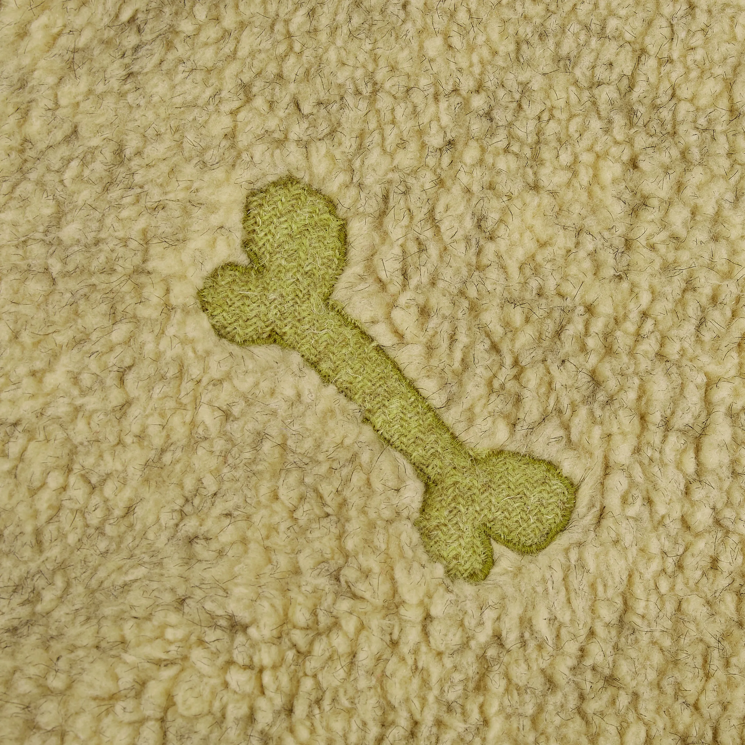 Fern Green Harris Tweed Luxury Designer Dog Blanket
