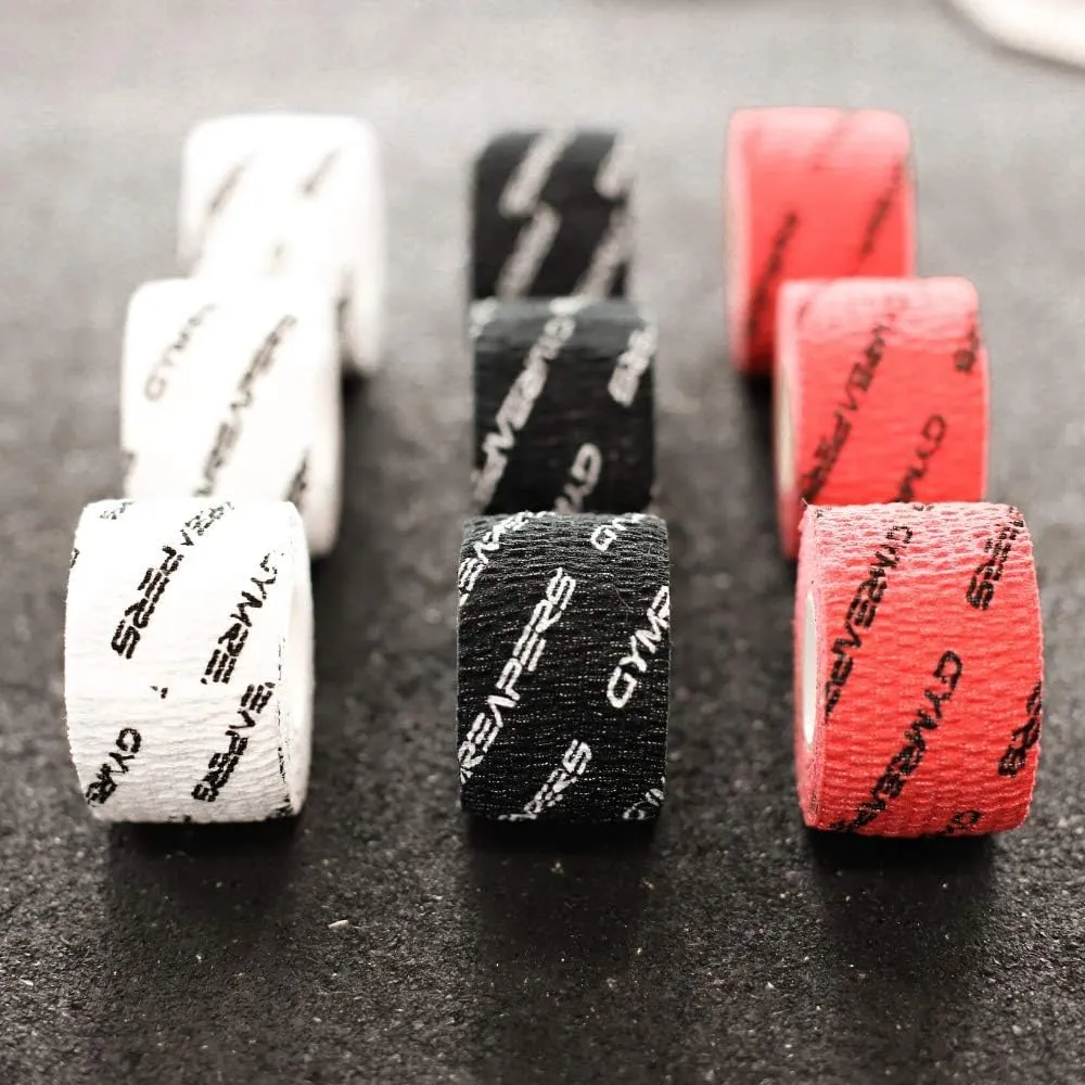 Gymreapers Weightlifting Adhesive Thumb Tape, Stretchy Athletic Tape Grip & Protection for Olympic Lifting, Cross Training, Powerlifting, Hookgrip