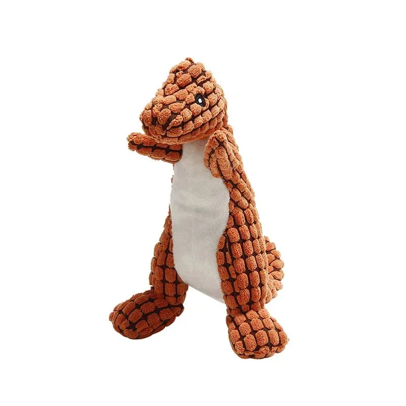Interactive Dog and Cat Squeaky Plush Toy – Bite-Resistant Chew Molar Toy