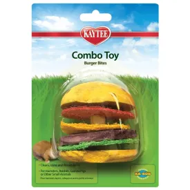 Kaytee Wood Hamburger with Crispy Toppings