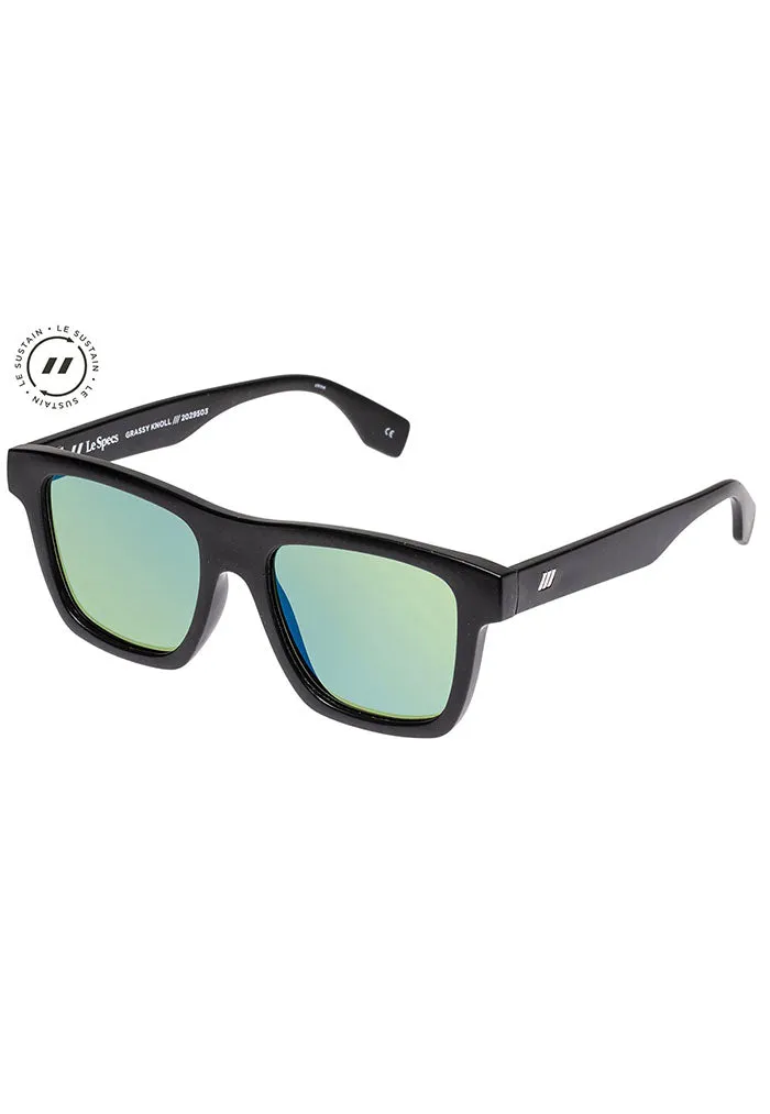 Le Specs Grassy Knoll Sunglasses - Black Grass