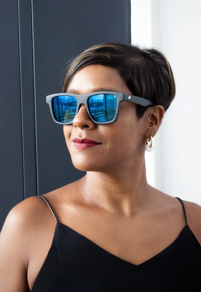 Le Specs Grassy Knoll Sunglasses - Black Grass
