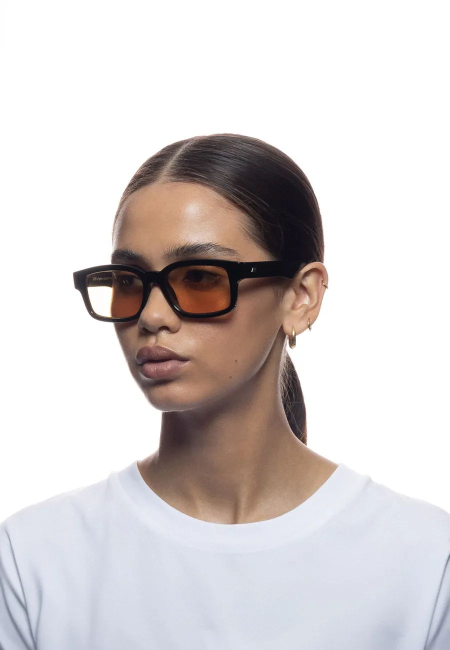 Le Specs Recarmito Black / Mustard Mono