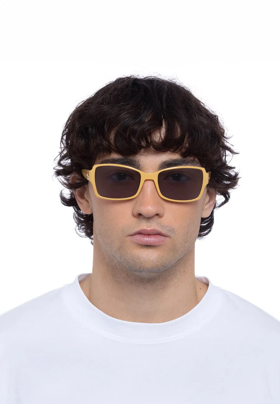 Le Specs Trance Mustard Putty