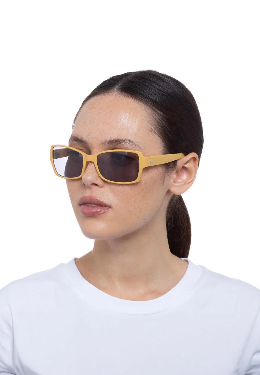 Le Specs Trance Mustard Putty
