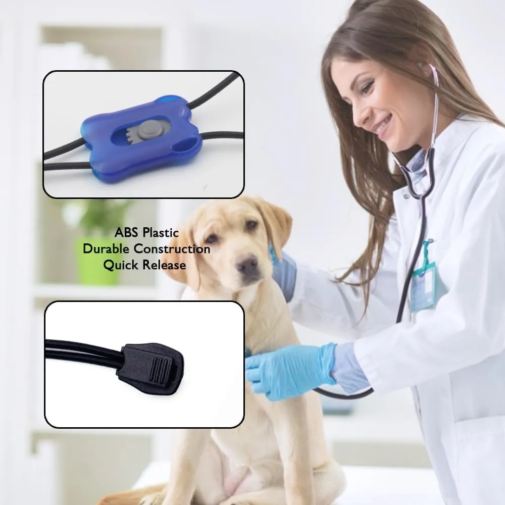 MESINURS Pet Tournique - Quick Release First Aid for Dog Canine Cats Animal, 5 pcs (Blue)