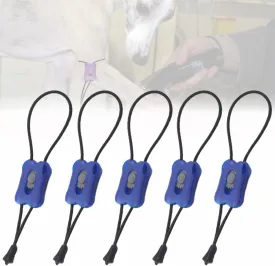 MESINURS Pet Tournique - Quick Release First Aid for Dog Canine Cats Animal, 5 pcs (Blue)