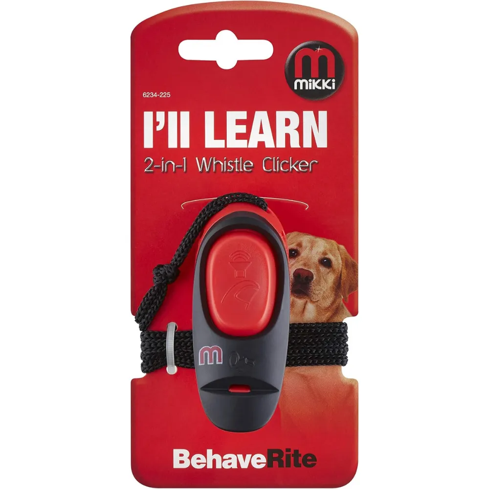 Mikki  2in1 Whistle Clicker