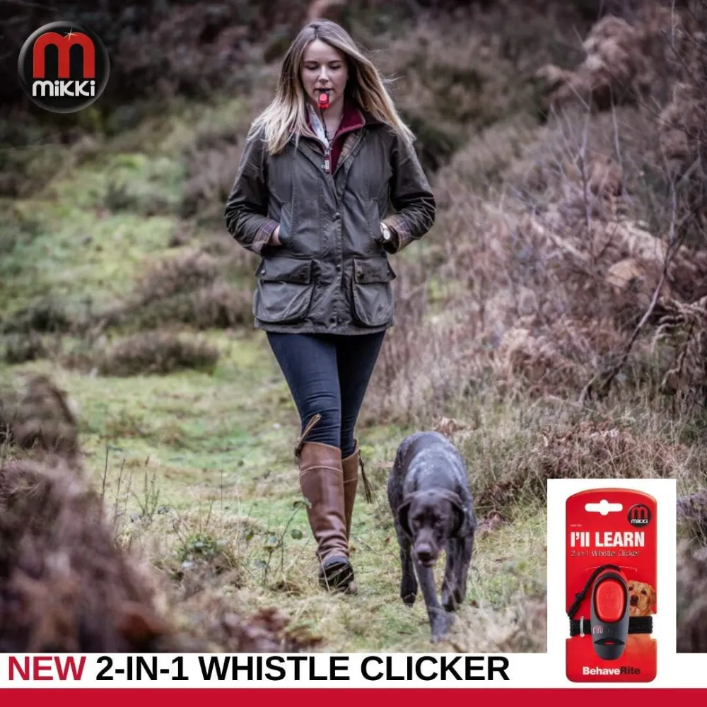 Mikki  2in1 Whistle Clicker