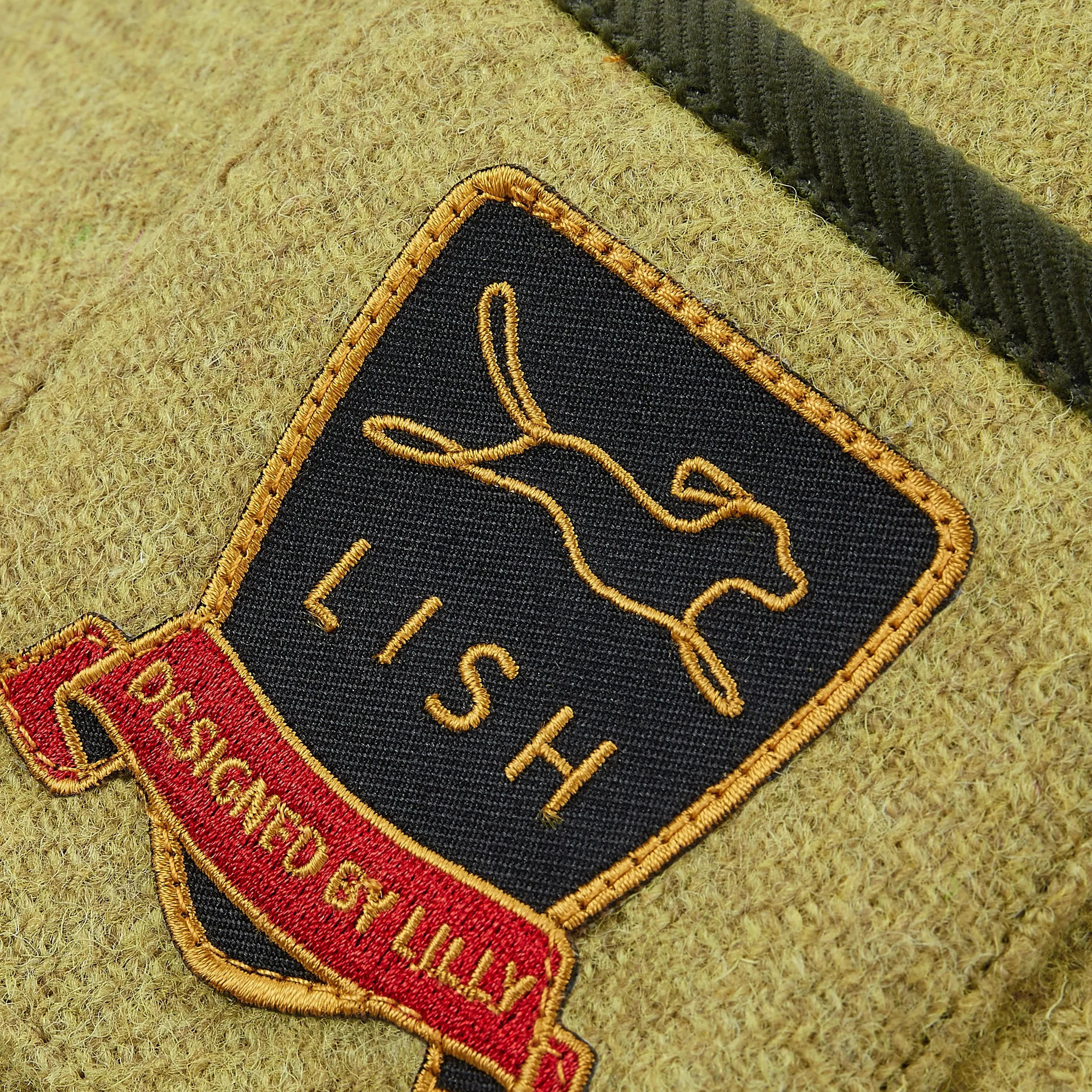 Morris Fern Green Harris Tweed Dog Coat