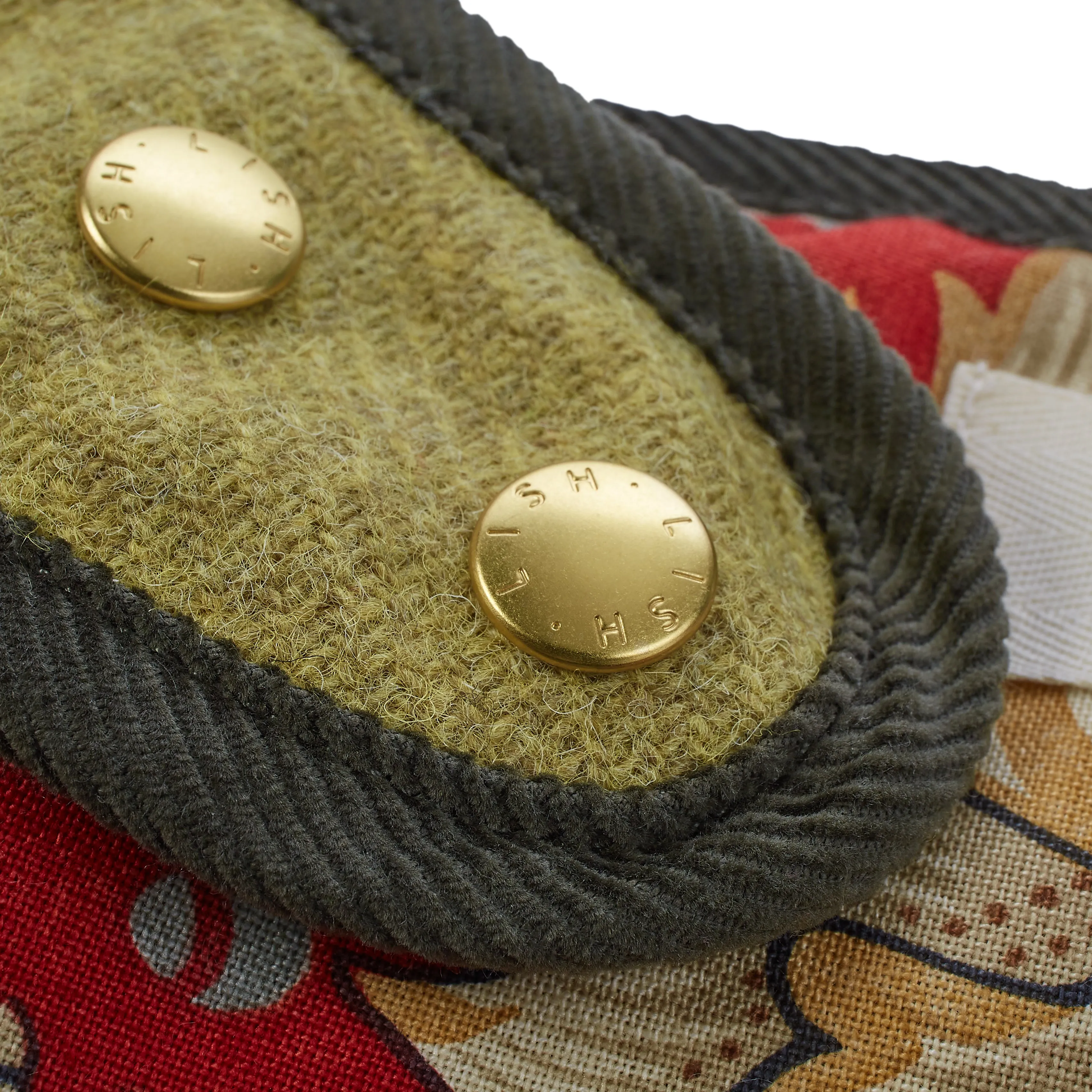 Morris Fern Green Harris Tweed Dog Coat