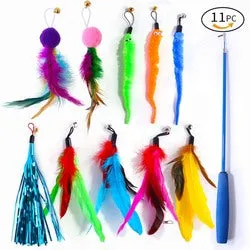 PAWS ASIA Factory Colorful Funny Interactive Foldable Tunnel Fish Mouse Cat Toy Set 24 Pack