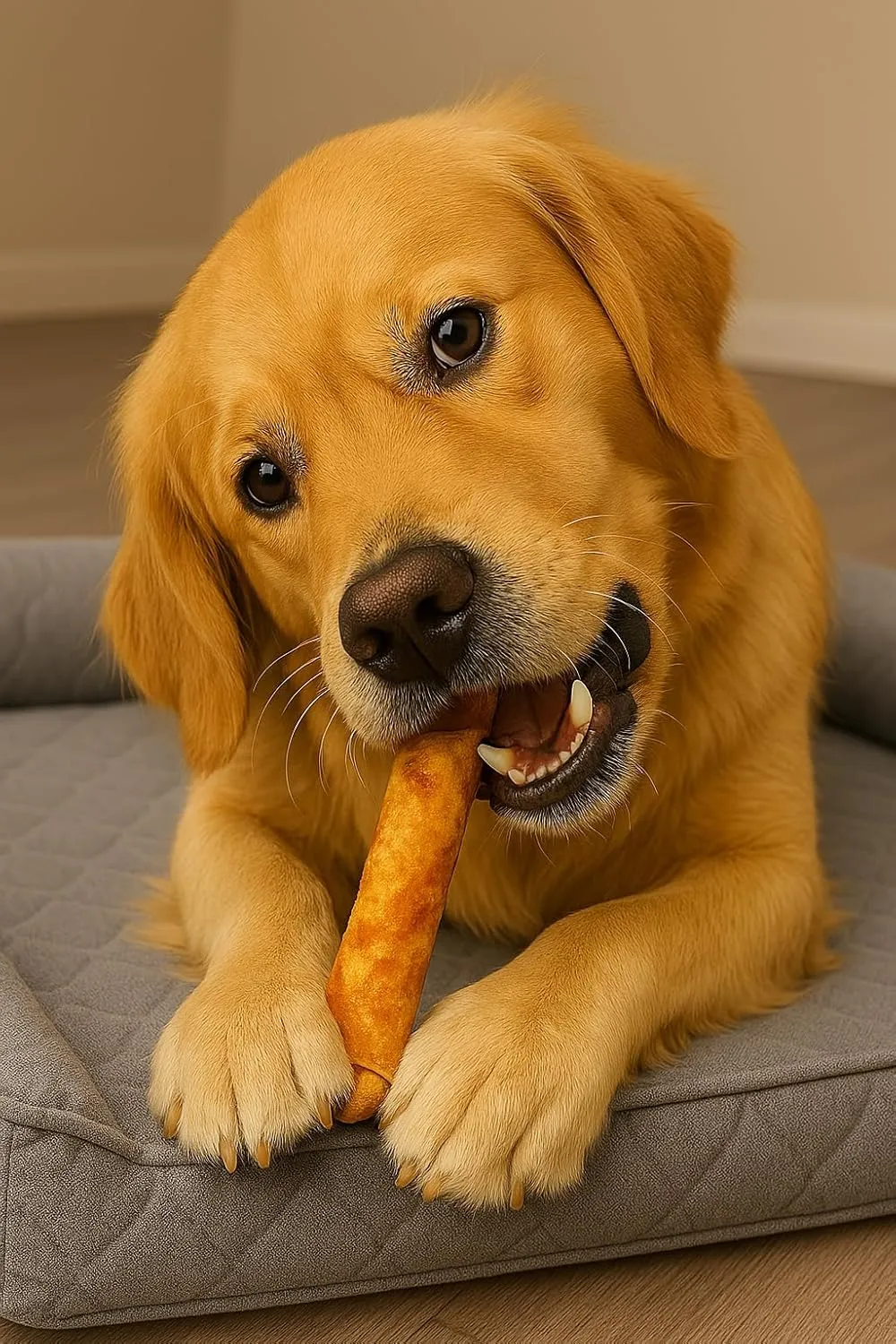 Pet Factory 100% Made in USA Beefhide 5" Chip Rolls Dog Chew Treats - Beef & Chicken Flavor, 18 Count/1 Pack