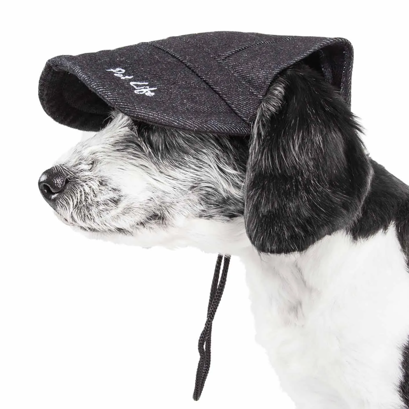 Pet Life Dog Cap-Tivating Uv Protectant Adjustable Dog Hat Medium