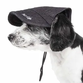 Pet Life Dog Cap-Tivating Uv Protectant Adjustable Dog Hat Medium