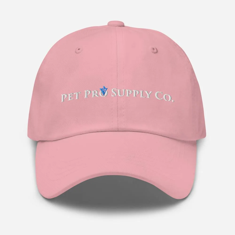 Pet Pro Supply Co. Baseball Cap - White Logo