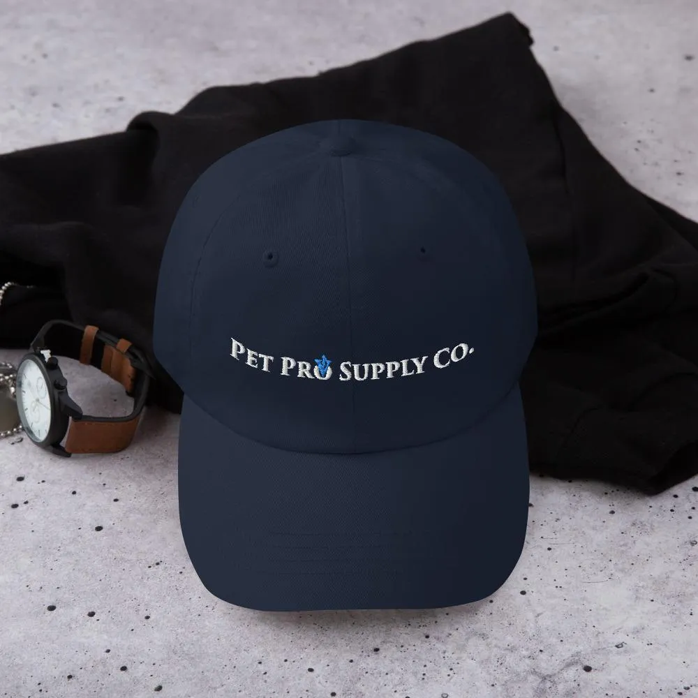 Pet Pro Supply Co. Baseball Cap - White Logo